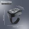 Wireless Design APP Scrolling Ring Bluetooth Technology Camera Shutter Smart Ring  E-Reader Control