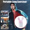 Tragbarer Atemtrainer, einstellbarer Widerstand, für Männer und Frauen, Trainingsgerät für die Mundmuskulatur, Lungenkapazität, Trainingsgerät für die Bauchatmung