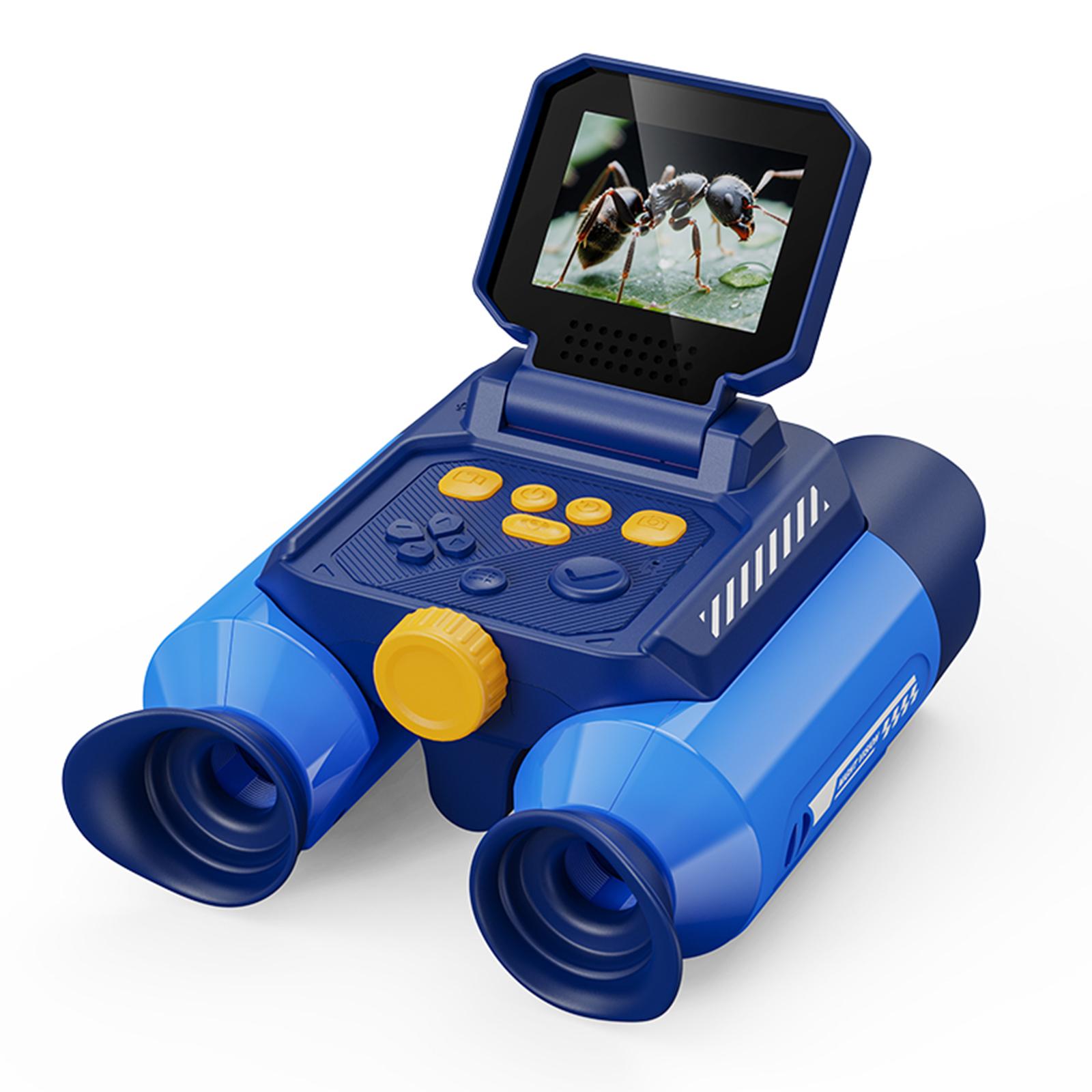 

Digital Binoculars with 2.4 Inch IPS Screen Night Vision Compact Binoculars for Bird Watching and Outdoor Adventures синій