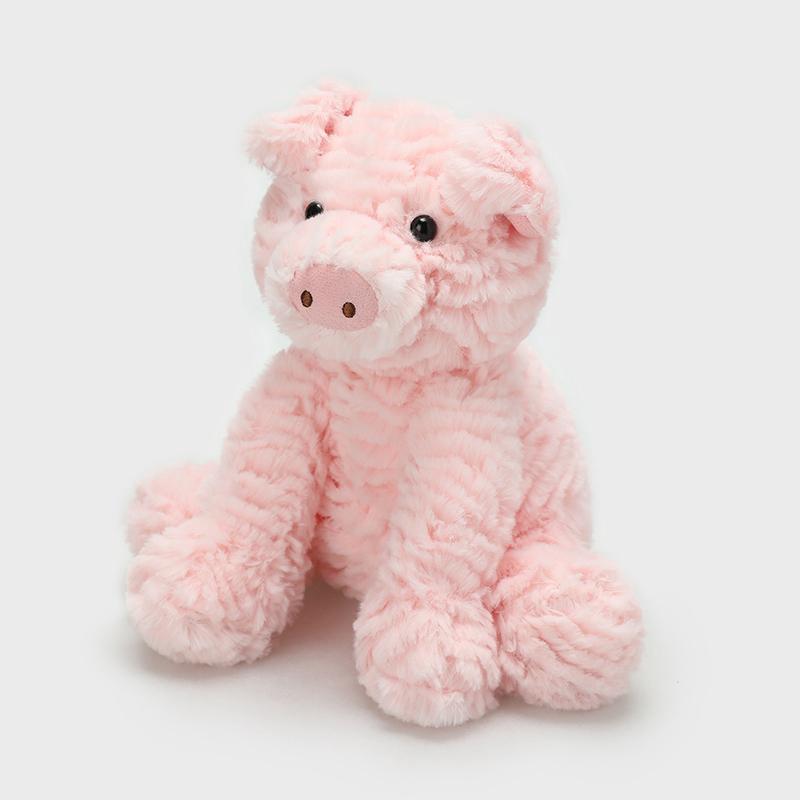 Adorable Stuffed Animals Plush Toy Cartoon Sheep Fox Monkey Cat Pig Hippo Dinosaur Pillow Nap Sleep Bed Cushion Creative Gift