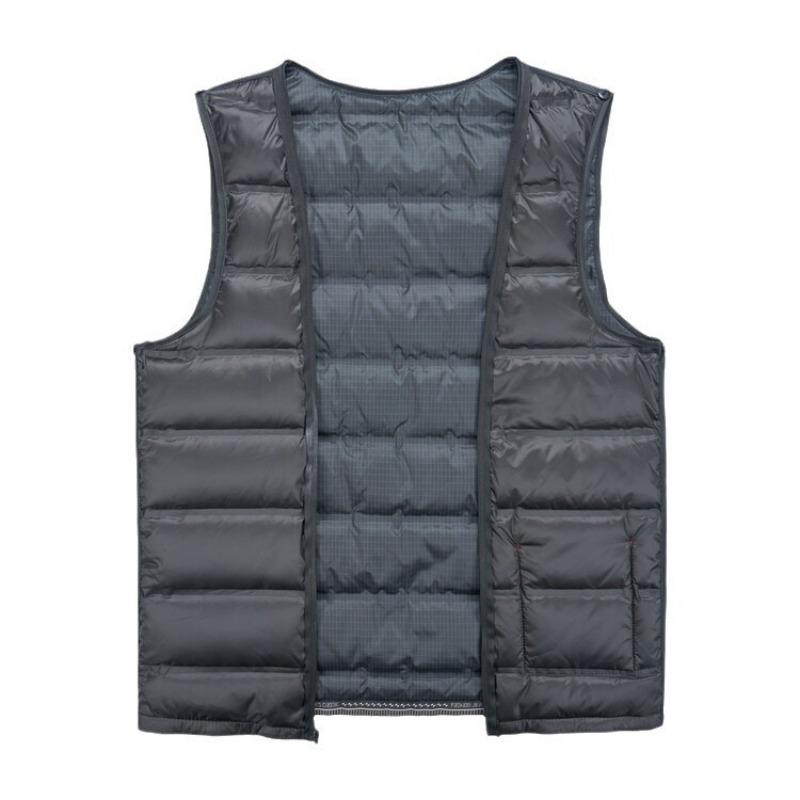 High-end wool double-sided woolen windbreaker for middle-aged people in winter with removable inner lining and lapel warm woolen coat down jacket