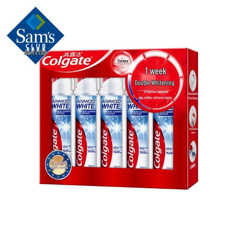Colgate Whitening Pump Toothpaste 5-Pack Gift Set