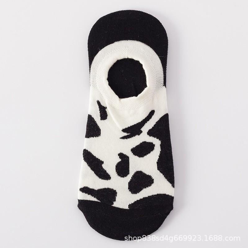 Womens Invisible Low-Cut Cotton Socks Non-Slip Ankle Breathable Casual Short Daily Wear