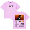 Rapper Kapo Pop Cover Merch T Shirts Unisex Women Double Sided Print Casual Summer Aesthetic Cozy Short Sleeve Tshirt Y2K TShirts