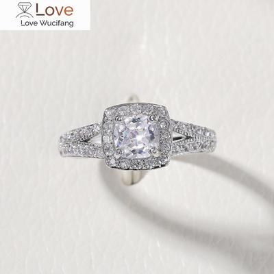 Modne Luksusowe Pierścionki Zaręczynowe dla Kobiet Wykwintny Design Prezent na Rocznicę Urodziny Szykowna Biżuteria Pełne wdzięku Akcesoria