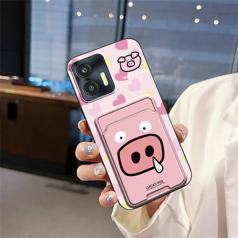 Card slot Anti-dust Phone Case For Oukitel C35/C36 Dirt-resistant TPU Cute Full wrap protective Soft case Shockproof