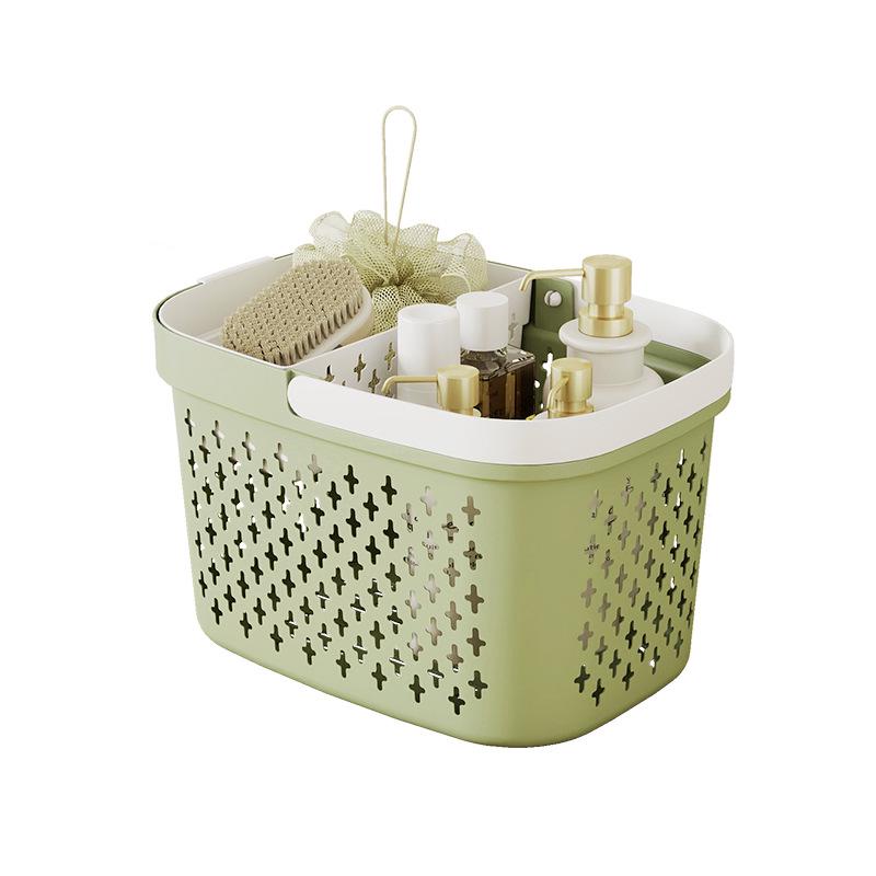 Shower Caddy Tote for Student Toiletries and Dorm Bath Storage