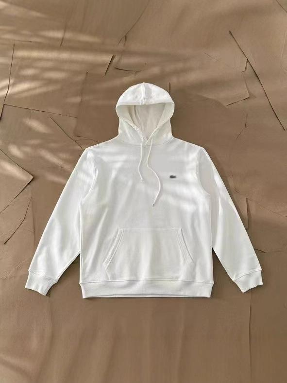 Color Block Embroidered Half-Zip Hoodie - Cotton Style with Stand Collar