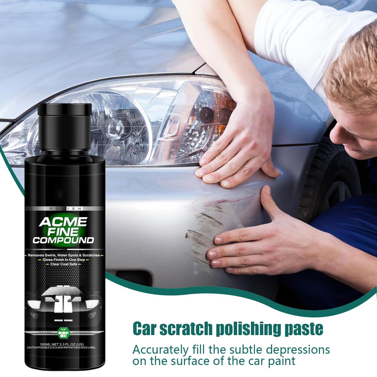 Car Wax For Scratches 100ml Car Coating Scratch Repair Paste Polish Paste Detailing Restorer For Automotive Paint Outdoor China Mainland