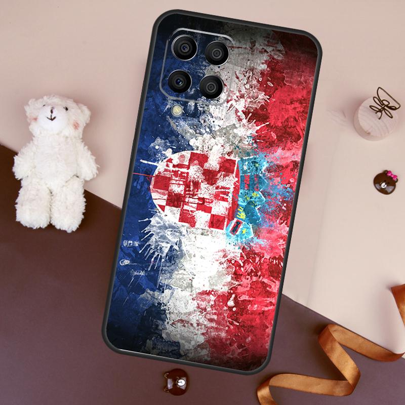 Croatia Flag Case For Samsung Galaxy M06 M53 M13 M31 M11 M35 M55 M15 M56 M36 M16 M12 M32 M52 M14 M34 M54