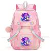 Zaino Boba Axolotl Arcobaleno Carino Cartone Animato Mochi Zaino Scolastico per Ragazze Zaino Giornaliero Casual Grande Leggero Zaino per Libri