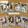 Koreanische glitzernde durchsichtige Süßigkeitentasche - 3-Zoll Idol-Karten-Reißverschluss-Halter & Ita-Taschen-Hülle