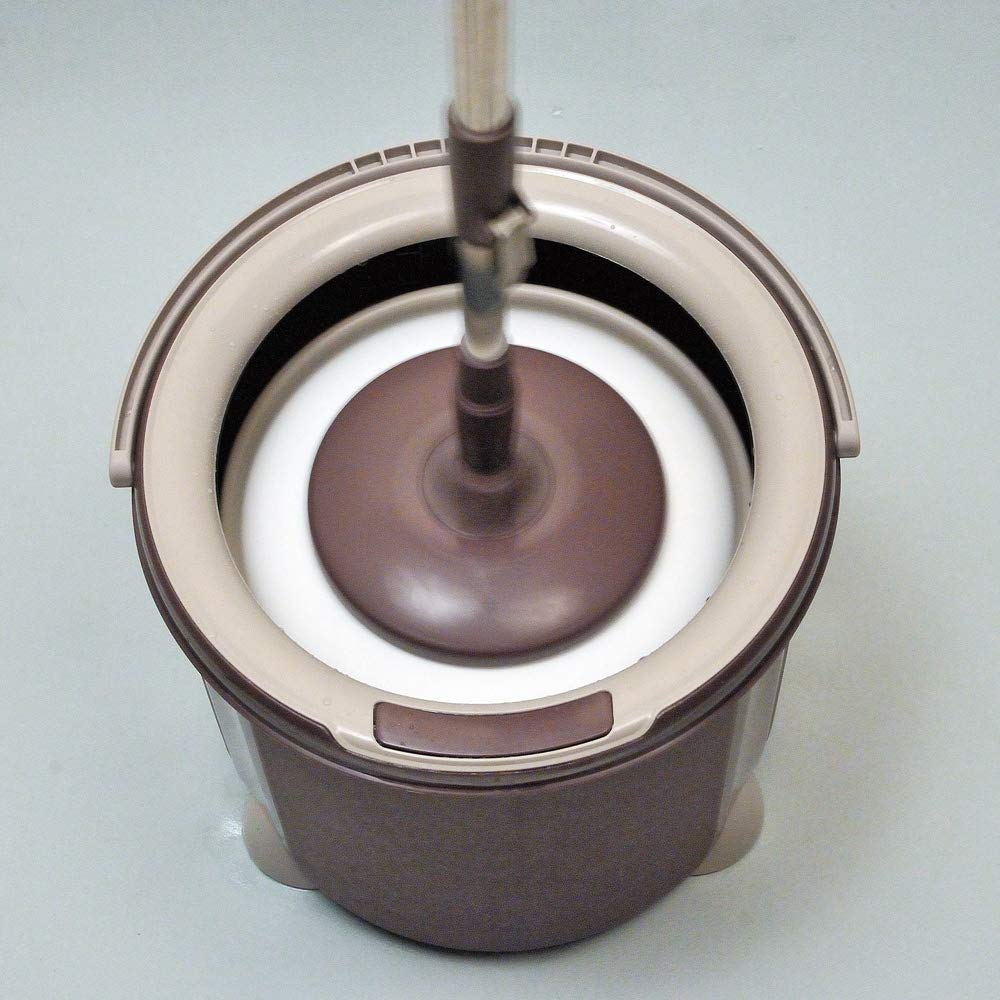 Azuma Industrial TSM545 Tornado rund rotierende Einzelschichtreinigung Bodenfliesenboden Wischmopp Gesamtlänge Set, Mopp, Eimer, Reinigung,