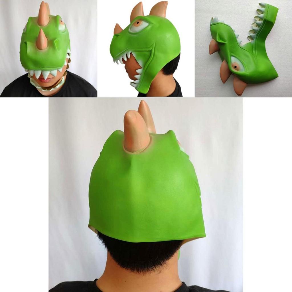 Latex Dinosaur Headgear For Halloween Costume Masks And Party Decor