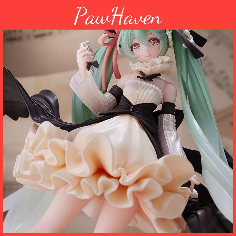 Beautifully Crafted 22cm Hatsune Miku Pvc Figure Ideal For Display And Gifting