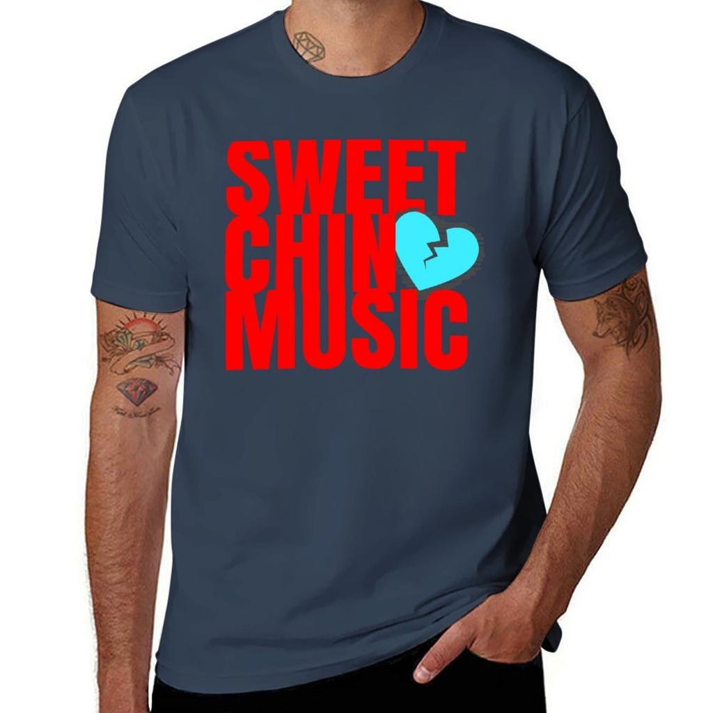 Sweet Chin Music Tshirt Plus Size Loose Fit Tshirt