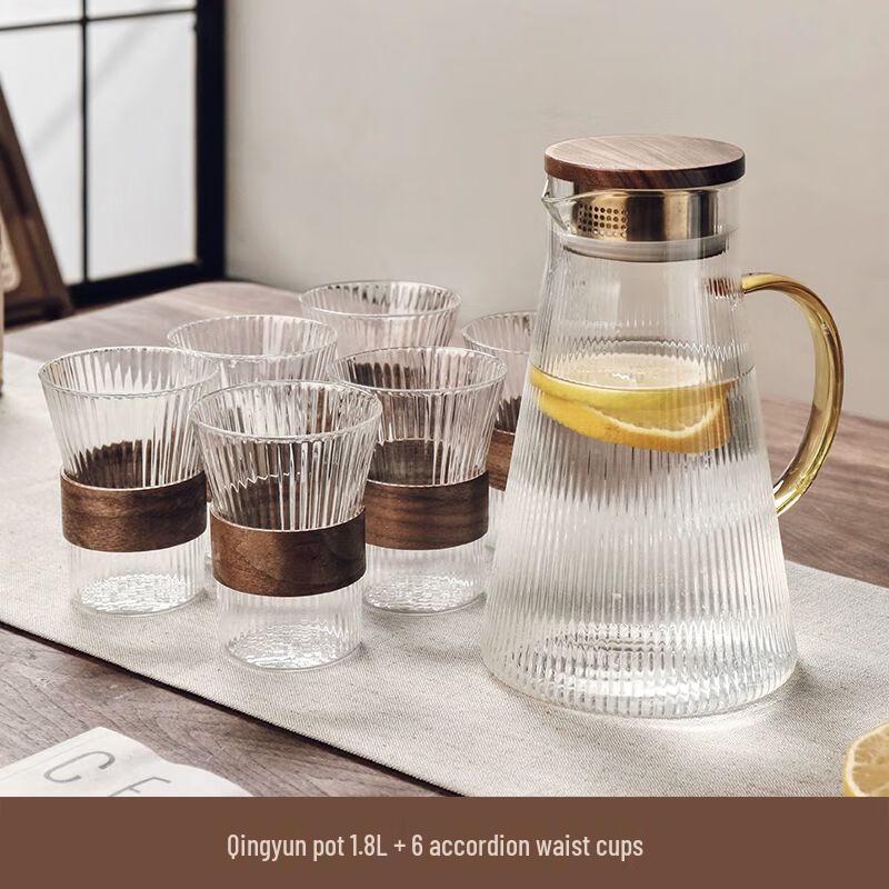 

TXRMDX Heat-Resistant Glass Teaware Set