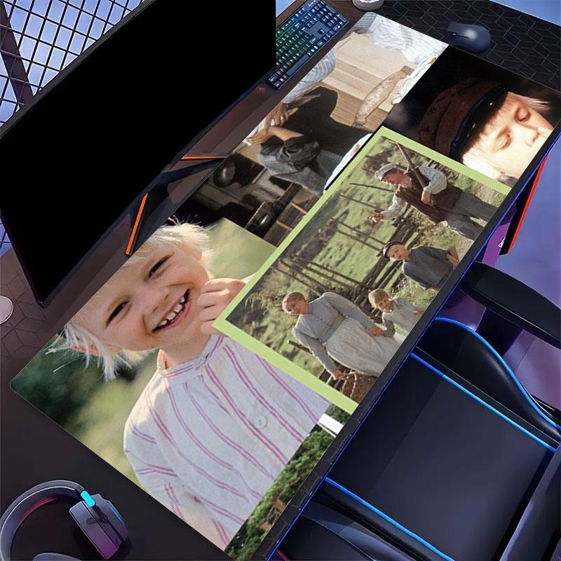 Emil Mouse Pad, Large Gaming Desk Mat, Non-slip XXL Mousepad for Laptop & Tablet, Mini PC Playmat with Stitched Edges