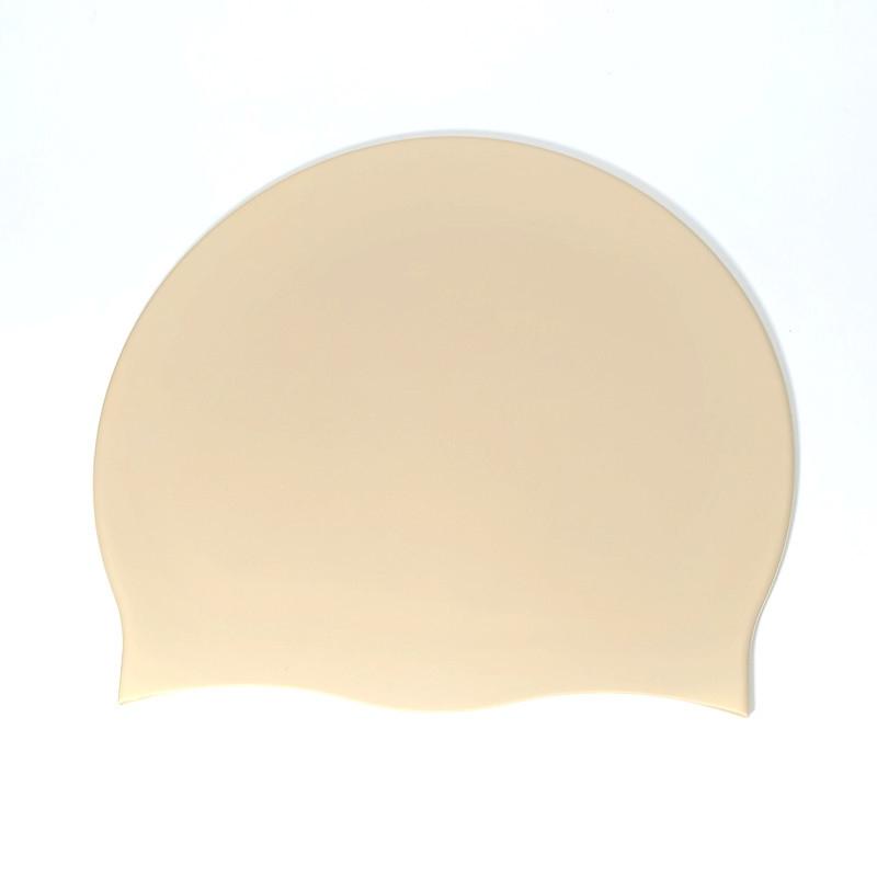 Silicone Swimming Cap for Men And Women Waterproof Long Hair Diving Hat High Elastic Sports Swim Pool Cap Adult Color Options