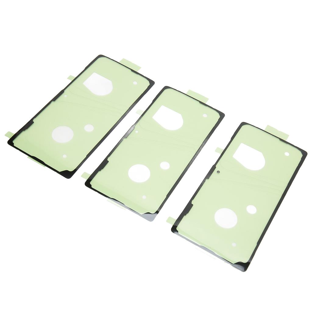 Battery Back Cover Sticker Pre Cut Double Sided Phone Battery Rear Cover Adhesive for Galaxy Note 20 Ultra 5G N986 3pcs