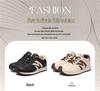 Golden Rabbit Women's Fleece-Lined Forrest Gump Sneakers - 2025 Autumn Comfortable Soft Sole Casual Shoes
