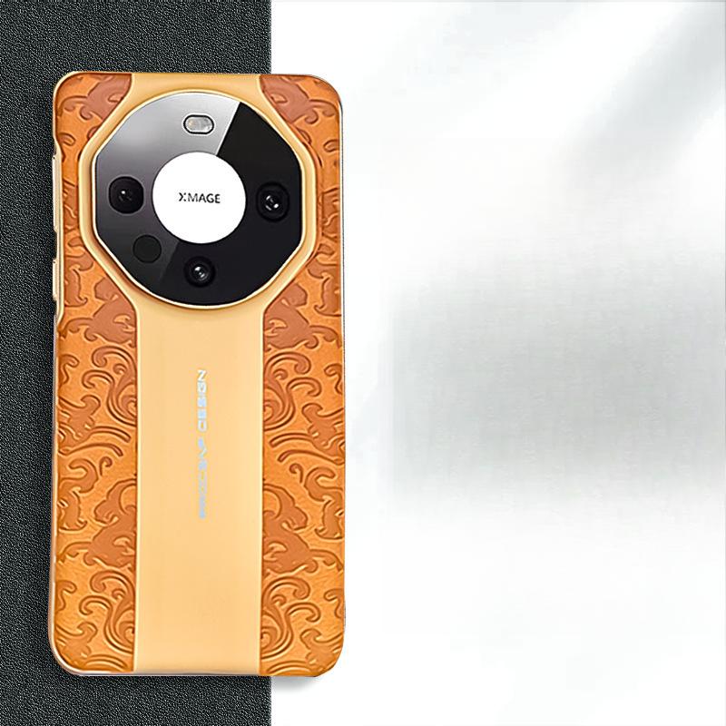 Huawei Mate70pro Instantly Transformed Into Porsche Mobile Phone Case Suitable for P60 Dragon Pattern Magic7 Drop Protection Case