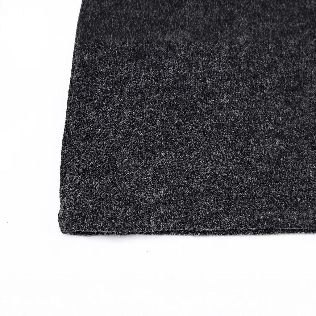 Popular Women's Clothing Dark Gray Sleeveless Bead Knitted Skirt Slim-fitting and Thin Temperament Dress