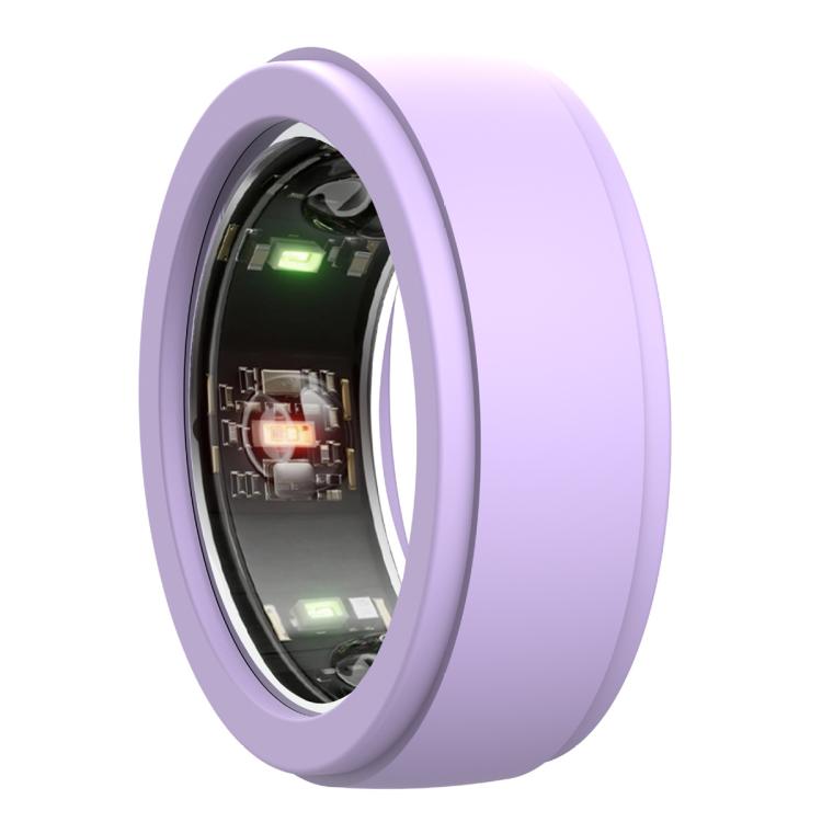 XDfind Soft Silicone Protective Case For Samsung Galaxy Ring/Oura Ring Smart Ring Sleeve Cover Anti-Scratch Shockproof, Size:S/M