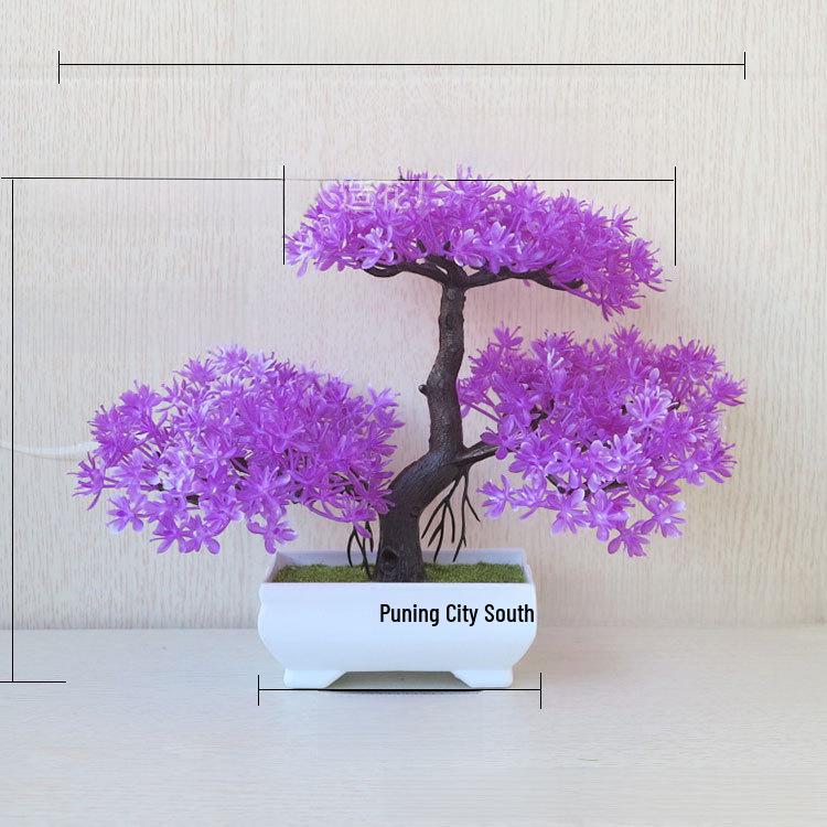 Small Artificial Potted Plant - Desktop Decoration Bonsai