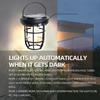 Solar Outdoor Wall Lamp Human Body Sensor Intelligent Light Control Lamp Garden House Wall Lamp Hanging Waterproof Decorative