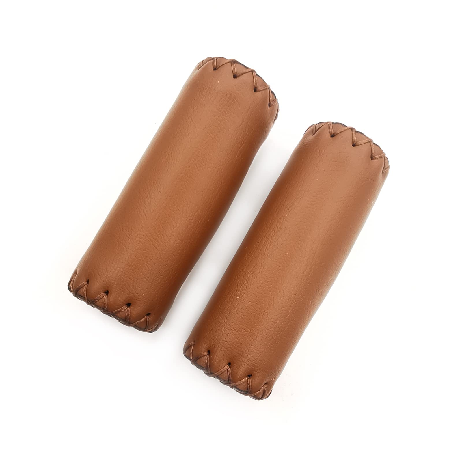 

UPANBIKE Bicycle Short 90mm Retro Faux Scooter Fits Handlebar Ends for Mountain and Road Bikes Grips, PU, Grips, 22.2mm Kids Bikes, Bikes,