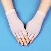 Sunscreen Gloves with Thin Fingers for Women In Summer Driving and Riding Anti Slip UV Tea Picking Manicure Half Finger Gloves