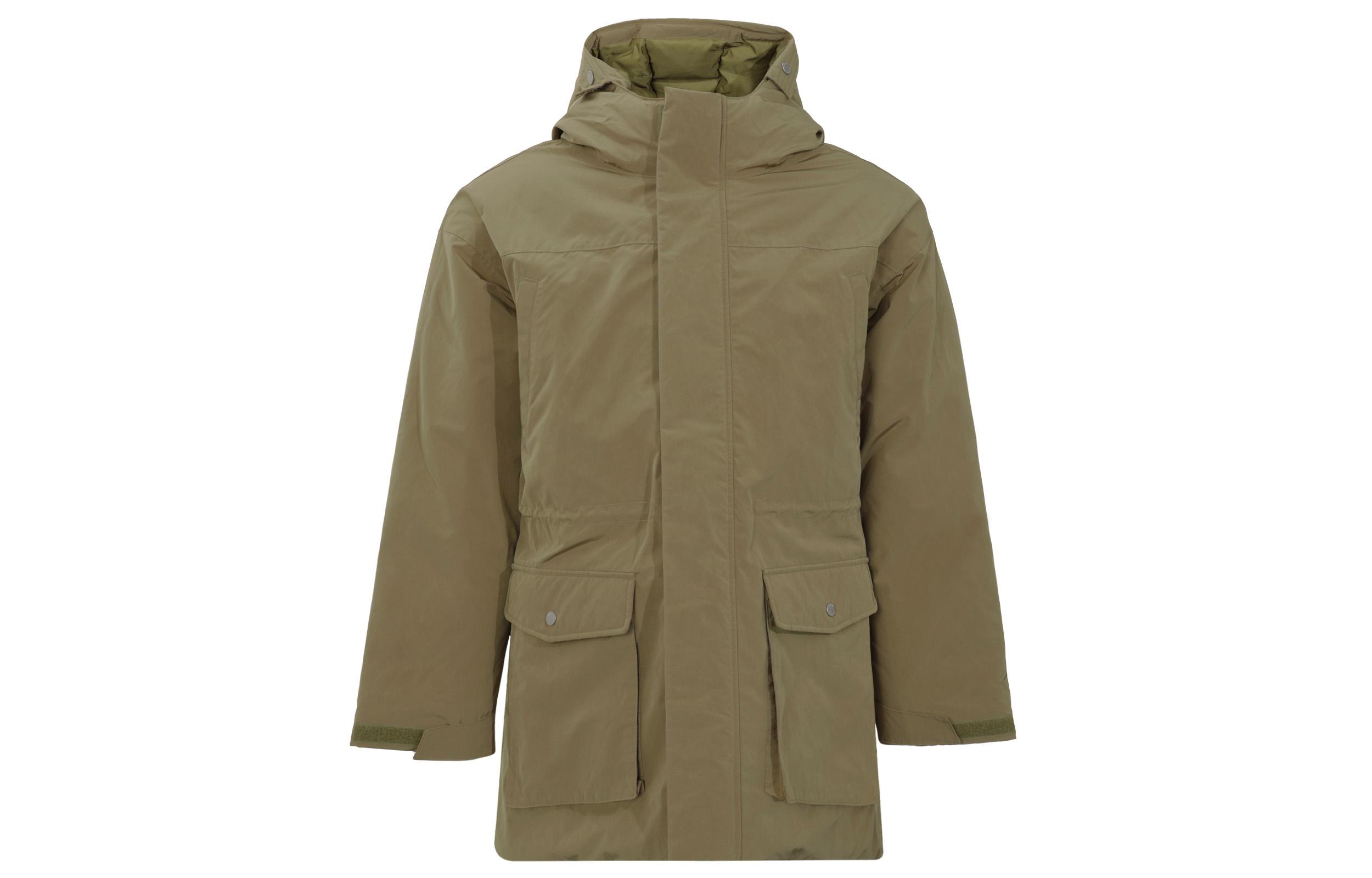 Jordan Down Jackets Women s Seaweed Brown Hooded Moderate Other FB5086-392 L
