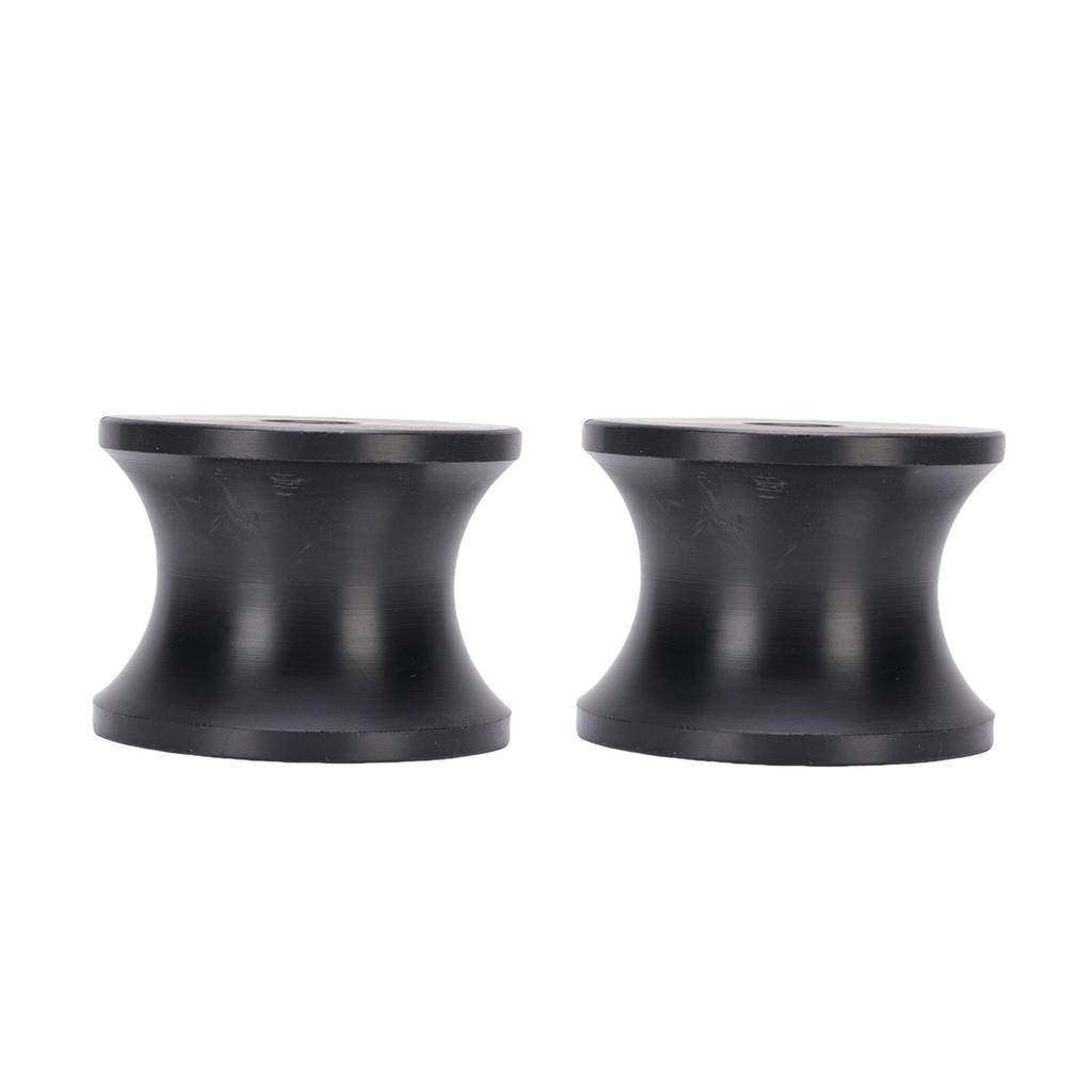 2PCS Boat Trailer Bow Roller Long Term Durability Anti Scratch Protection Nylon Bow Stop Roller
