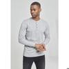 T-shirt - Urban Classics - Henley - Manches longues - 90% Coton - Mixte