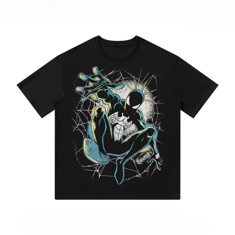 Marvel Authentic 2026 new Marvel Venom SpiderUnisex cartoon creative print high quality Unisexs hoodie loose top M