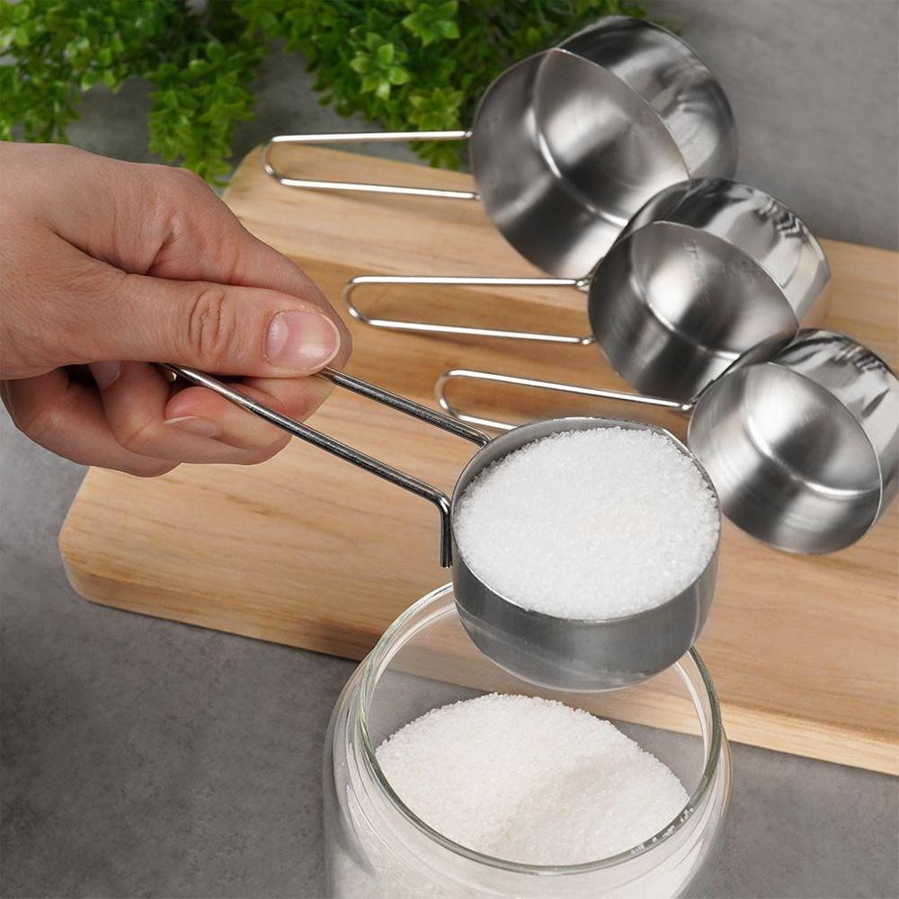 Steel Kitchen Measuring Cups 4 Pcs.