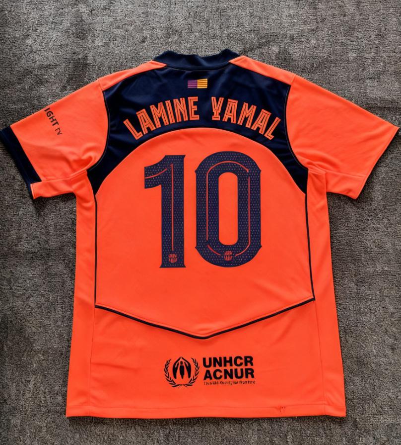 26 Real Madrid Barcelona dres č.. 10 Mbappe 14 Rashford Ne. 10 Yamal fotbalový dres