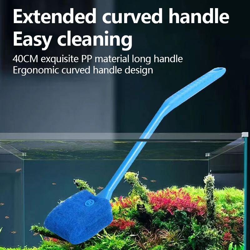 Glass Plant Cleaning Brush, Floating Sponge for Seaweed Scraping, Care Accessories for Furniture, Cleaning Tool for Furniture.