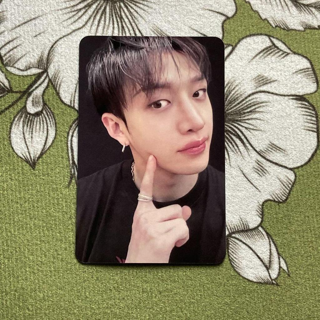 [USED] Korean Stray Kids Bang Chan Pre-recorded ATE Sanok Trading Card