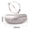 Universal Motorcycle Exhaust titanium Look Protector Heat Hot Shield Cover