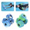 1Pair Sports Aquatic Exercise Dumbbells Foams Dumbbells Hand Bar Water Aerobics Fitness Equipment for Weight Loss