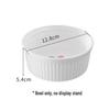 High-Foot Cat Bowl: Non-Slip, Anti-Tip, Slanted Design for Pet Neck Protection.