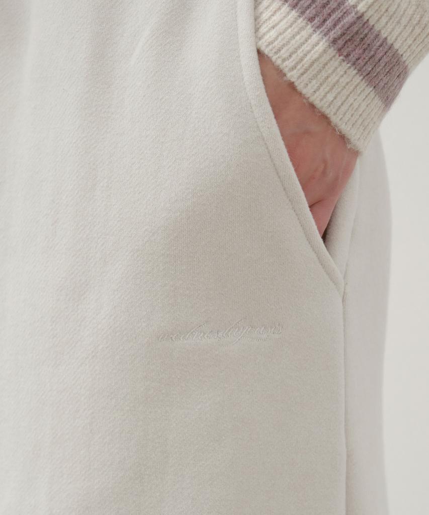 Wednesday Oasis For Woman Warm-Up Basic Fleece-Lined Long Skirt_Light Beige(W25-Sk04)