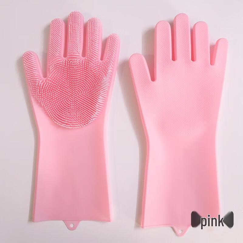 JINGRUIXIANG Pet Silicone Grooming Glove