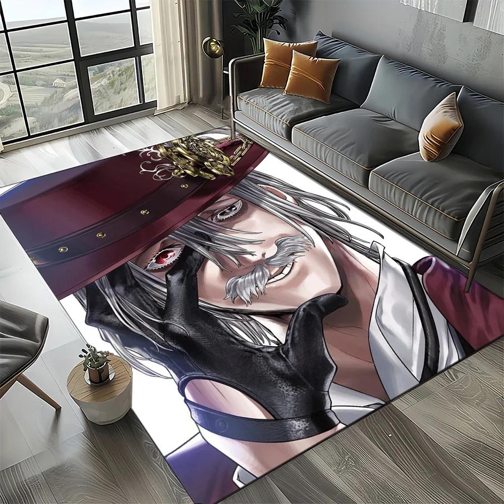 2025 New Style Record of Ragnarok Cartoon Anime Carpet Rug for Living Room Bedroom Home Sofa Decoration,Kids Non-slip Floor Mat