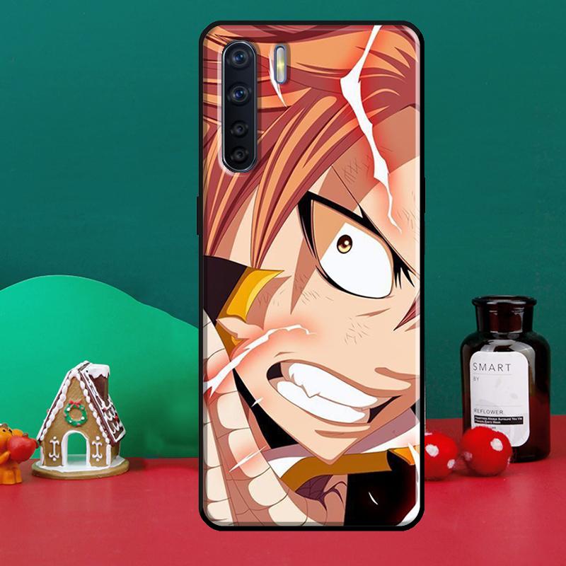 Husa de telefon Fairy Tail Natsu pentru OPPO Reno 5 Lite 2Z 2F A5 A9 A53 A31 2020 A52 A72 A91 A83 A15 A94 A74 A54