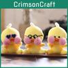 Schattig Hyaluronzuur Eend Pluche Speelgoed Schattige Mini Gele Eend Tas Hanger
