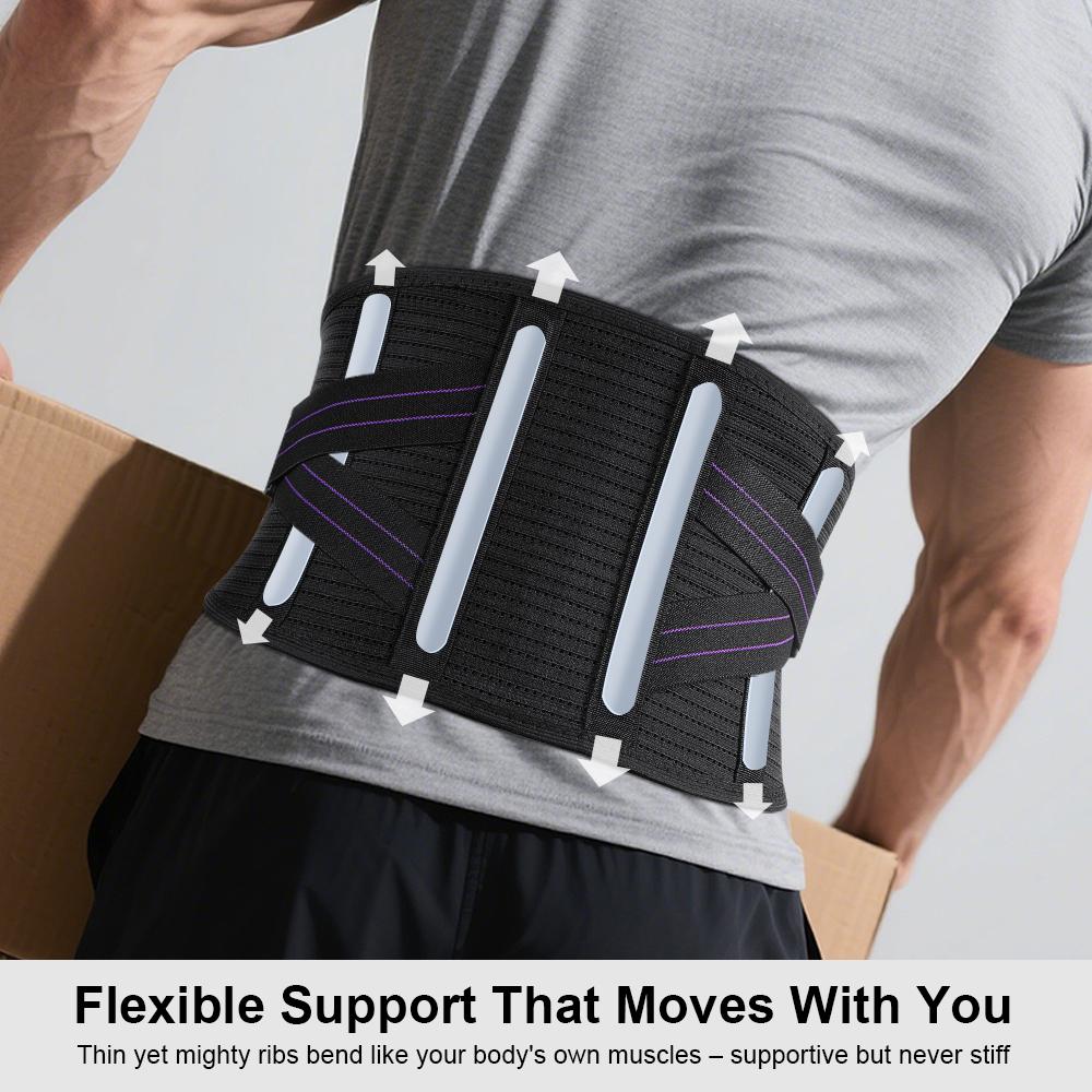 Adjustable Waist Brace Support Belt For Back Pain Relief Lumbar Support For Men And Women With Straps