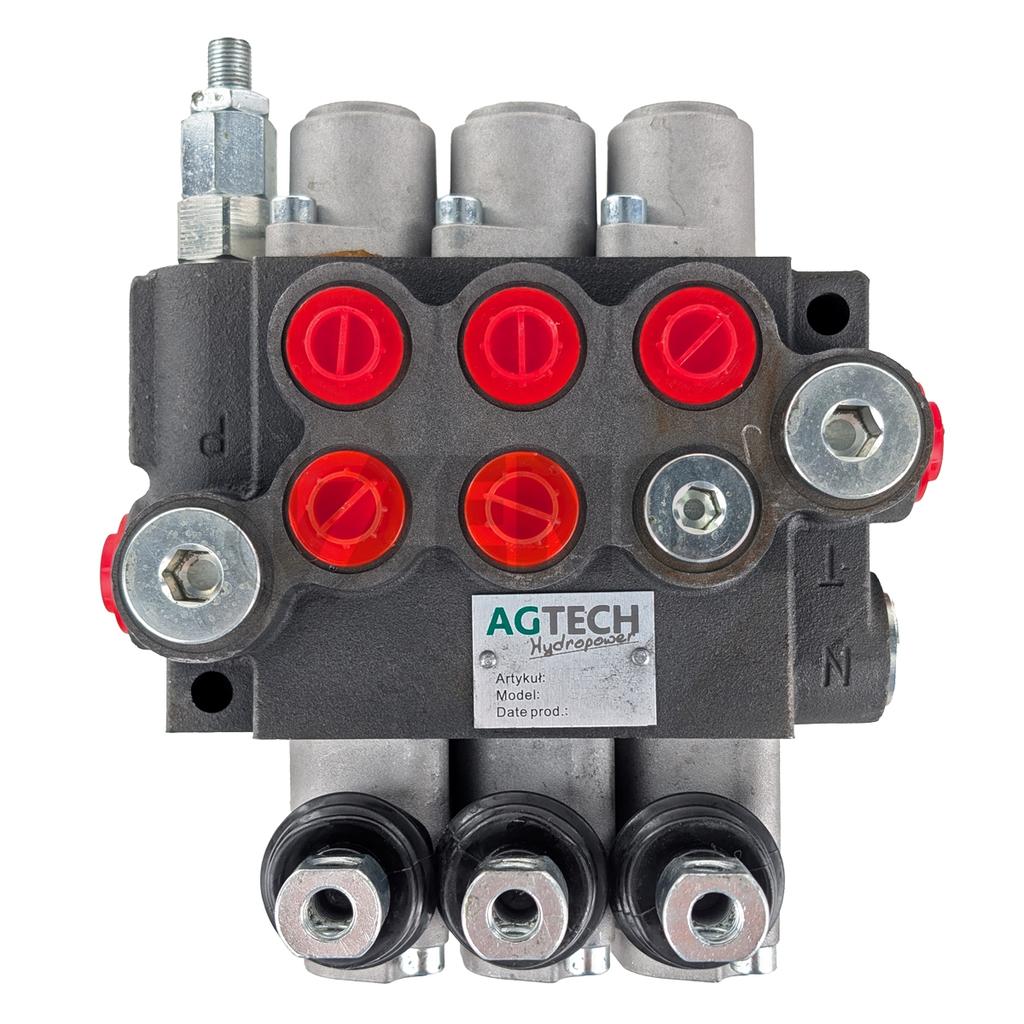 3P40 3-section 40l manually operated distributor with 2XA1C1 plunger section